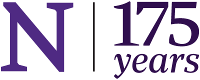 Northwestern 175 logo