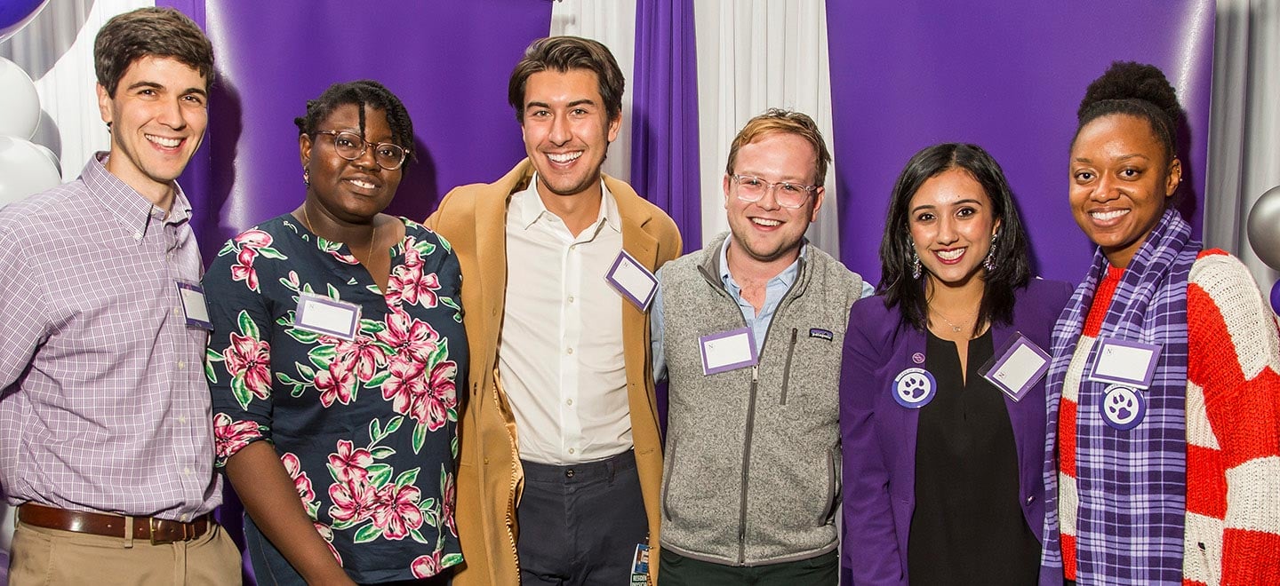 NULC donors posing for a picture